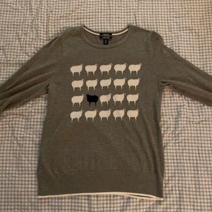 Lands End Sheep Sweater